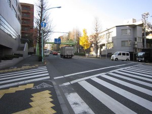 ジェントルエア神宮前　街路樹1