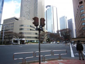 セントラルパークタワー　ラ･トゥール新宿　駅前から撮影1