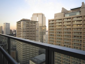 赤坂タワーレンジデンス　バルコニーからの眺望3