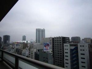 東京レジデンス　バルコニーからの眺望2