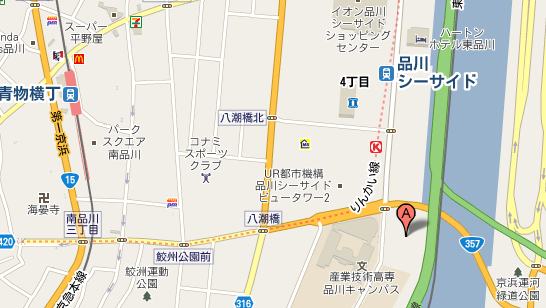 クレストタワー品川シーサイド　map