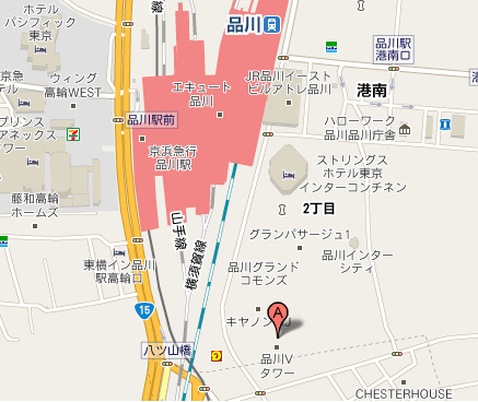 品川Vタワー　MAP
